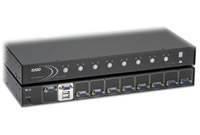 EUSSO UKS8208-ROD 8port USB KVM Switch + 4adet D t