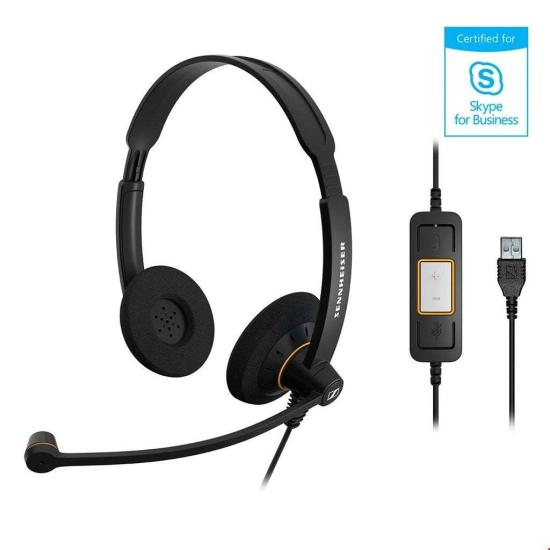 SENNHEISER EPOS SC 60 ML USB Çift Taraflı Taçlı Kablolu UC Kulaklığı